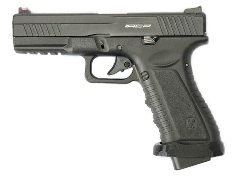 APS Facelift Action Combat Co2 Blowback Pistol APS Facelift Action Combat Co2 Blowback Pistol (Black - ACP601B-FL) airsoft