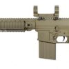 Ares Ares - KNIGHTS M110K1 Carbine (Locked to semi EFCC) AEG (with Scope Mounts)(TAN)(400fps) airsoft