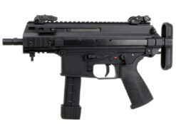 Ares Ares APC-9 AEG SMG with ETU (Comes with 3 Mags. S/M/L - Black - A9-BK) airsoft