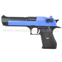 HFC HFC HG-195 Israeli GBB Pistol (Black - HG-195B - BLUE) airsoft