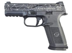 FN Herstal FN Herstal FNX-45 Tactical Gas Blowback Pistol (Rudolph Black - Cybergun - 200503) airsoft