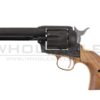 Marushin Colt S.A.A. Marushin Colt S.A.A. 45 DX Heavy Weight Revolver (Gas Powered) (Gold and Brown) airsoft