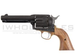Marushin Colt S.A.A. Marushin Colt S.A.A. 45 DX Heavy Weight Revolver (Gas Powered) (Gold and Brown) airsoft