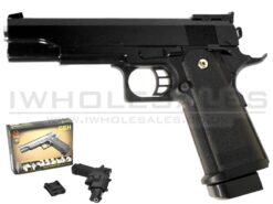 ACM K-Warrior G6H Metal Pistol with Holster ACM K-Warrior G6H Metal Pistol with Holster (Black) airsoft