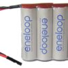 ACM ACM 4.8V 800mAh AAA NiMH Eneloop Flat Battery Pack (JST/BEC Connector) airsoft
