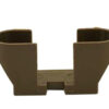 Bolt CS2T crane stock butt cover tan – left-side full view