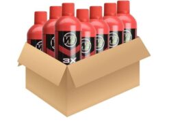 WE 3.0 Green Gas (Red) Bottle (1000ml) (1 Carton = 25 Pieces) airsoft