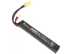 WE Battery WE Battery 1450 mAh Lipo 7.4v 25c Stick airsoft
