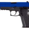 WE F226 blowback pistol blue – left-side full view
