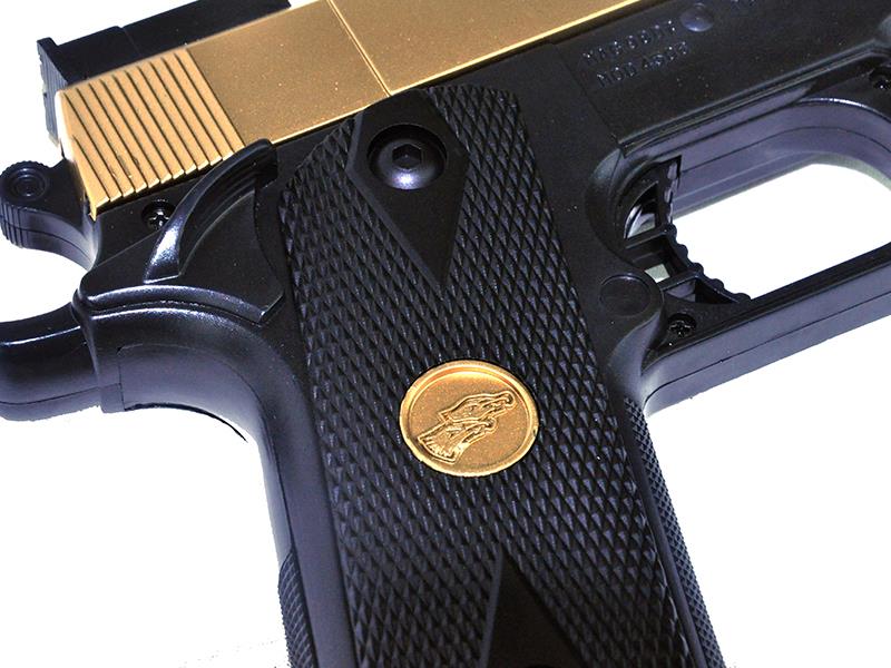 Double Eagle Double Eagle 1911 Spring Pistol (P169 - Gold) airsoft