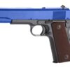 KWC KWC 1911 Co2 Blowback Pistol (Full Metal - Blue - AAKCCB760AZB) airsoft