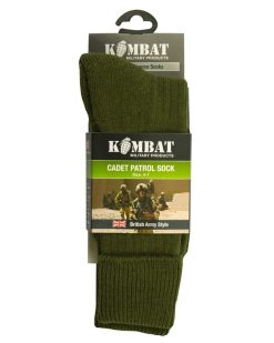 Cadet Socks (Size 4-7)- Olive Green 1