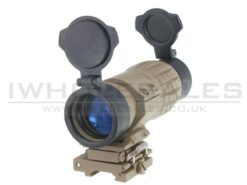 UFC UFC EOTech Style 4X FXD Magnifier with Adjustable QD Mount (Tan) (UFC-JA-5338-TAN) airsoft