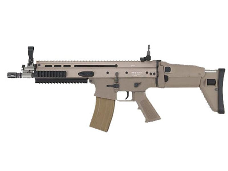 WE WE MK16 GBB Rifle (Open Bolt - Tan) airsoft