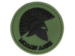 ACM ACM MOLON LABE PVC Velcro Patch (V1) airsoft