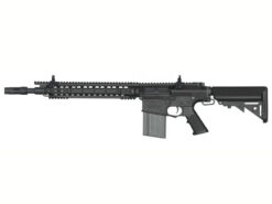 Ares Ares SR25 DMR Sniper Rifle (Semi Only - 400 FPS - Black - M110K - SR-012E) airsoft