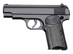 ACM TT33 Custom Spring Pistol (Full Metal - Black - V8) airsoft