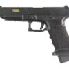 Double Bell Double Bell 34 Baba Yaga Series Gas Blowback Pistol (Black - with Pistol Case - 768) airsoft