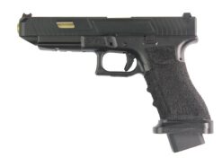 Double Bell Double Bell 34 Baba Yaga Series Gas Blowback Pistol (Black - with Pistol Case - 768) airsoft