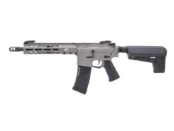 Barrett Firearms Barrett Firearms REC7 DI AR15 AEG SBR Tungsten (By EMG / Krytac - Grey - AEG-KTAEG-BREC7S-TGN13) airsoft