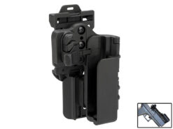 APS APS Quantum Mechanics G17/22/19 Quick Tactical Holster (Black - QMH-G17) airsoft