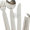 NATO KFS knife fork spoon set – full three-piece cutlery view