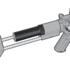 Ares ARES Buffer Tube for Amoeba AM-016 Extendable Stock (Long - 180mm - AM-BT-002) airsoft
