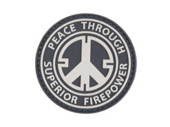 ACM Patch - Peace Through Superior Firepower ACM Patch - Peace Through Superior Firepower airsoft
