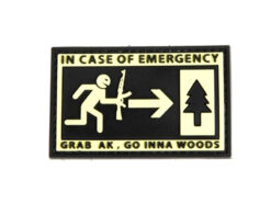ACM Patch - ACM Patch - 3d Emergency AK airsoft