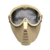 T&D Flying Mask with Mesh Eyes T&D Flying Mask with Mesh Eyes (Tan - TD001N-TN) airsoft