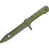 T&D Rubber Bayonet Knife for AK47/AKM Series Rifle (OD - TD205-OD) airsoft
