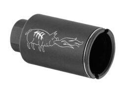 SHS SHS KFH NVSK Mini Silencer (14mm CCW - Black - H048-BK) airsoft