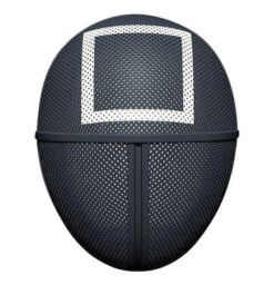 ACM Costume Face Mask ACM Costume Face Mask (SQUARE - Hard Black Mask) airsoft