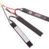Duel Code 11.1V 1300mAh LiPo battery – left-side full view