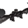 Lancer Tactical Scope Lancer Tactical Scope 3-12x40 Mildot Red/Blue/Green (Black) airsoft