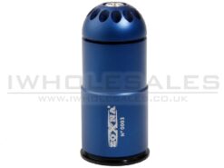 Zoxna - Zoxna - 40mm Gas Grenade (120 Round - Full Metal) BLUE airsoft