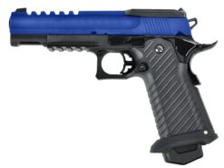 Ics ICS Hi-Capa Challenger Gas Blowback Pistol (Blue - BLE-007-SB) airsoft