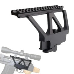 Double Bell AK105 20mm scope mount rail – left-side full view