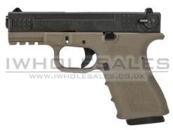 ISSC M-22 Gas Blowback Pistol ISSC M-22 Gas Blowback Pistol (Tan) airsoft