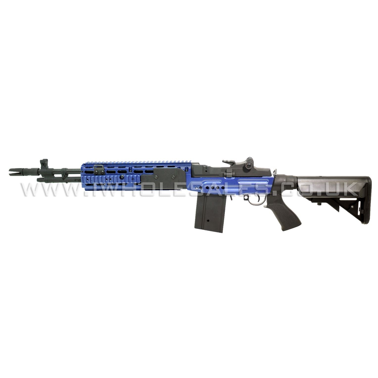 Cyma Cyma CM032-EBR M14 EBR (Metal Body) (Blue) (CYMA-CM032-EBR-BK-BLUE) airsoft