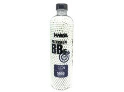 Kwa KWA Precision 5000 Round BB Pellets (Bottle - 0.20g - 198-00200) airsoft