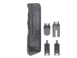 Big Foot 4.5mm speedloader with 4 attachments – top-down view