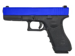 Army Army 17 Series Gas Blowback Pistol (Polymer Body and Slide - Blue - R17-5) airsoft