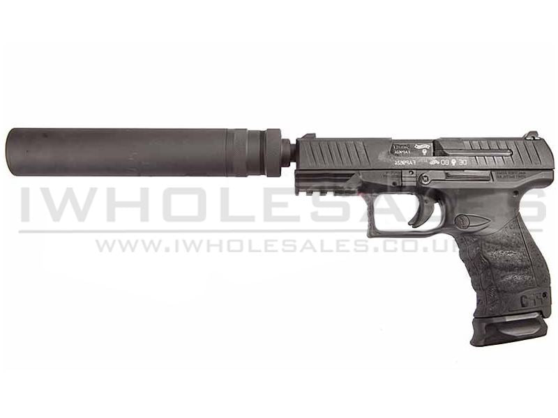 Umarex Umarex Walther PPQ M2 Navy Duty Kit GBB Pistol with Case and Silencer airsoft