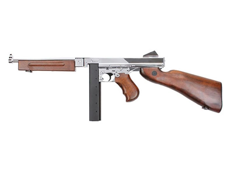 King King Arms 'Silver Plated' M1A1 AEG (KA-AG-66-SV - Silver) airsoft