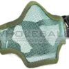 Lower Mesh Mask Lower Mesh Mask (Mouth and Nose Protection) with Cotton Strap (Green) airsoft