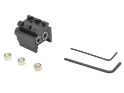 ACM Pistol Laser with ACM Pistol Laser with RIS/Picatinny Rail (Red) airsoft