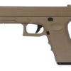 ACM 17 Series Spring Pistol (Full Metal - Tan - V20) airsoft
