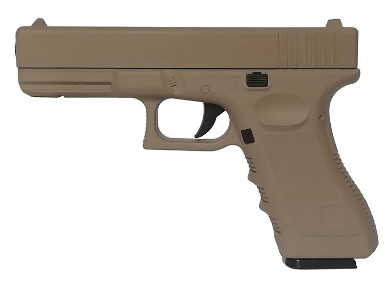 ACM 17 Series Spring Pistol (Full Metal - Tan - V20) airsoft