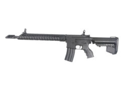 A&K - A&K - AXR-D Series M4 DMR - AEG (Diamond Head - Black - DH-M4) airsoft